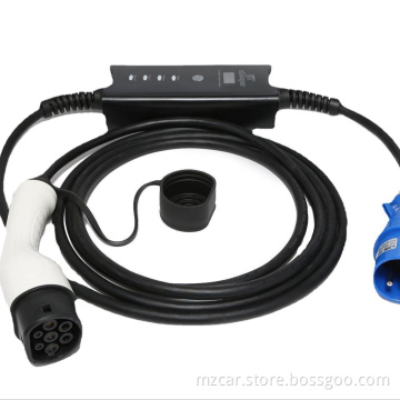 32A European Standard/British Standard Portable Charging Gun Nieuwe energievoertuiglaadlijn Binnenlandse laadstapel